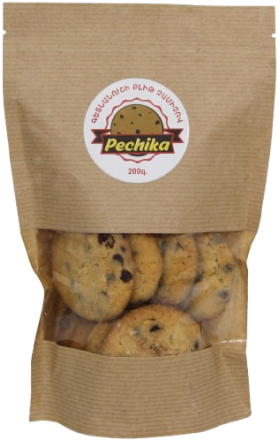 Գետնանուշի բլիթ «Պեչիկա»  չամիչով 200գր