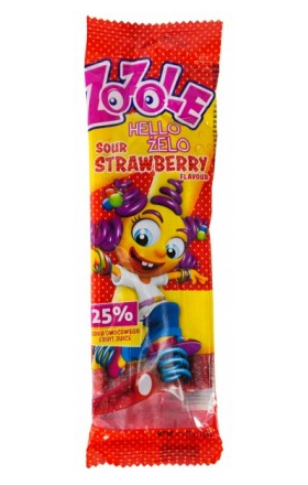 Ժելե կոնֆետ Zozole Strawberry 75գ