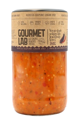 Икра баклажанная острая "Gourmet Lab" 350г