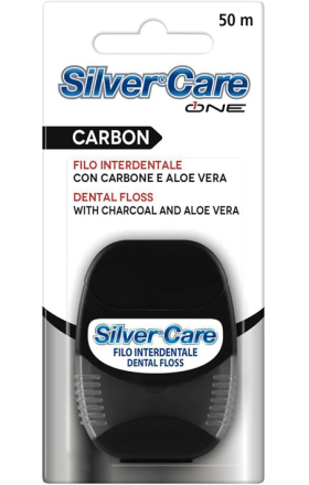 Tooth floss "Silver Care Carbon"  	