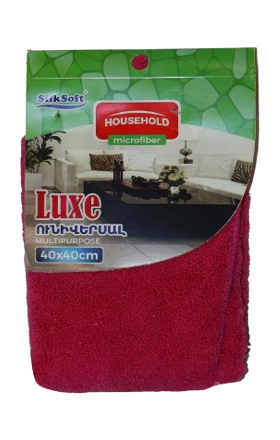 Միկրոֆիբրա ունիվերսալ «Silk Soft» Luxe 40*40սմ 1հատ 3550