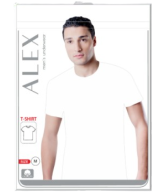 Տղամարդու շապիկ, կիսաթև «Ալեքս» սպիտակ M