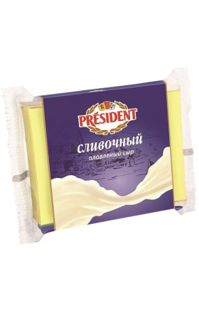 Պանիր հալած «President» 150գ