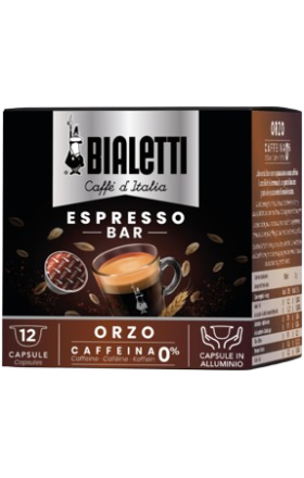 Кофе в капсулах Bialetti Orzo без кофеина с ячменем 12 шт.