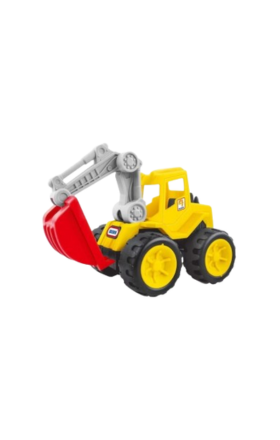 Игрушечная машинка-трактор большая желтая Г-131