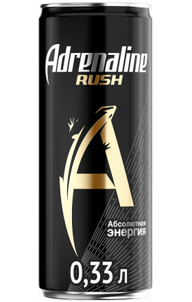 Էներգետիկ ըմպելիք «Adrenaline Rush» 0.33լ