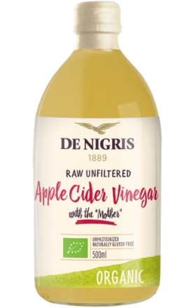 Apple cider vinegar organic unrefined De Nigris 5% 500ml