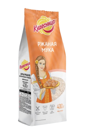 Мука "Кудесница" ржаная 400 г