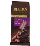 Dark chocolate bar "Roshen Brut" 85g