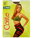 Tights "Conte Elegant X-press 20 Den N4" Bronze  
