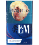 Cigarettes "L&M Loft Neon Blue"