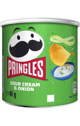 Чипсы "Pringles" 40г Сметана, лук