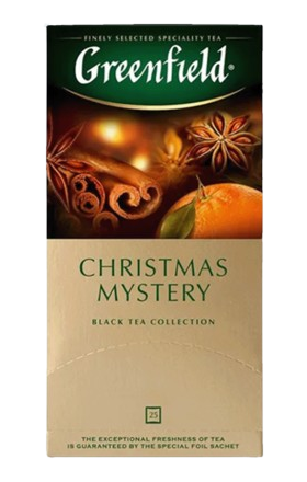 Black tea "Greenfield" Christmas Mystery 25*1.5g