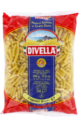 Մակարոն «Divella Fagiolini Rigati №67» 500գ