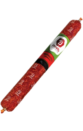 Колбаса сырокопченая пепперони "Бекон" 384г