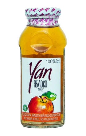 Հյութ «Յան» 0.25լ խնձոր