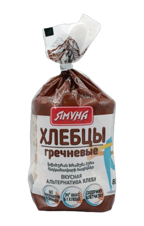 Խրթխրթան հացեր հնդկաձավարի «Ямуна» 80գ 