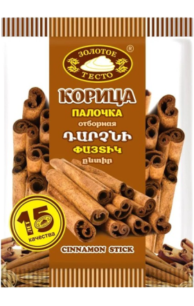 Палочки корицы "Золотое тесто" 30г