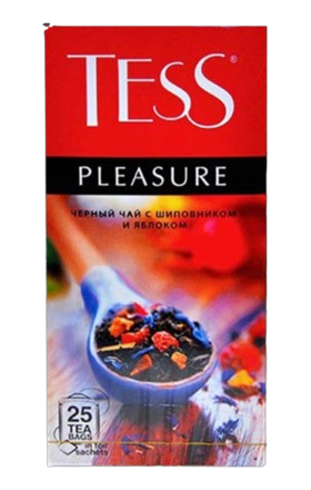 Чай черный "Tess" Pleasure 25×1.5г