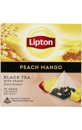 Fruit tea "Lipton" with peach and mango flavor 20 pieces