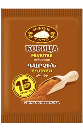 Корица молотая "Золотое тесто" 15г 