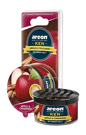 Ароматизатор для машин "Areon" Ken Apple & Cinnamon