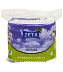 Բամբակյա փայտիկներ «Zeta» zip փաթեթով 200հատ