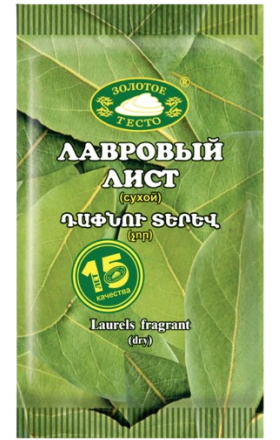 Դափնու տերև «Золотое тесто» 20գ 