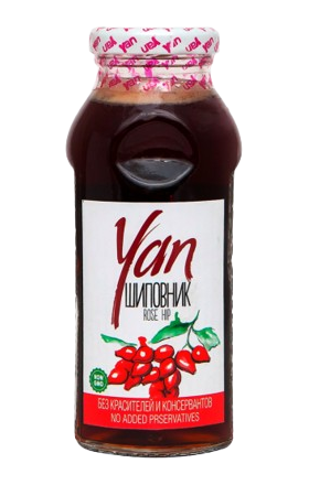 Сок "Ян" 250мл шиповник  