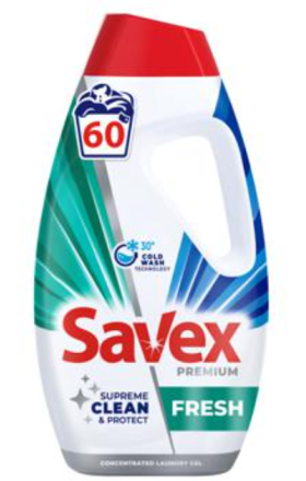 Жидкость для автоматической стирки Savex Liquid Preminum Fresh 2,7л