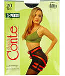 Колготки "Conte Elegant X-press 20 Den N4" Черный 