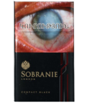Cigarettes "Sobranie Compact Blacks"