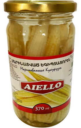 Pickled corn "Aiello" 370g