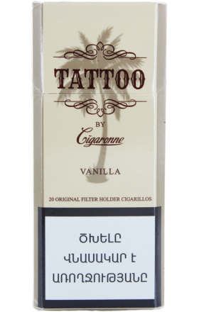 Cigarillo "Cigaronne Tattoo Superslims Vanilla"  	