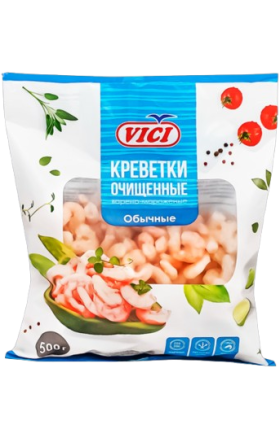 Cleaned shrimps "Vici Любо есть" 500g