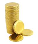 Մետաղյա կափարիչ Դեդո 50հատ