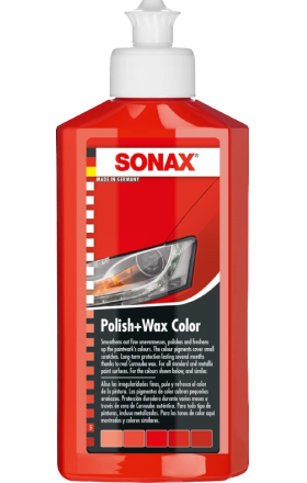 Գունավոր "SONAX" փայլեցնող միջոց կարմիր ոսկով 250մլ