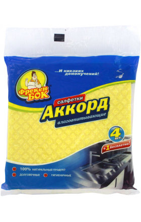 Салфетка универсальная "Фрекен Бок" Аккорд 4шт