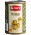 Ձիթապտուղ կանաչ «Ֆեդերիչի» առանց կորիզ 300գր