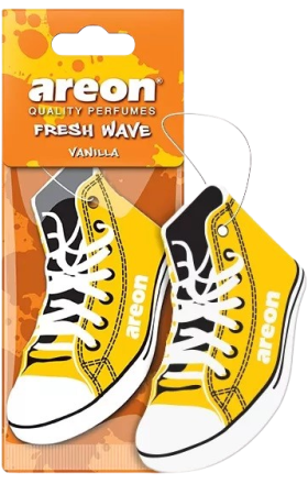 Ароматизатор для машин "Areon" Fresh Wave Vanilla