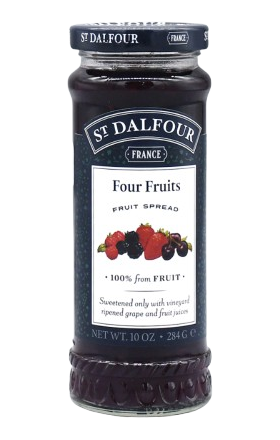 Джем St.Dalfour 4 ягод б/г с/б 284г