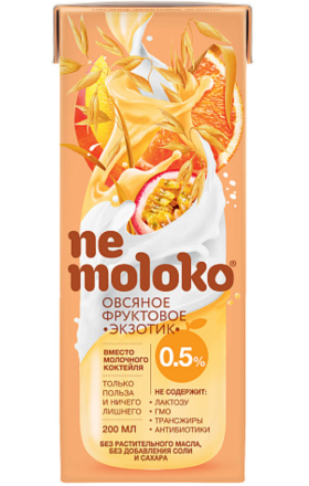 Oat drink Ne Moloko fruit 0.5% 3+ years 0.2l