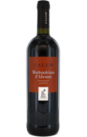 Вино красное "Caleo Montepulciano D'Abruzzo" сухое 0.75л 