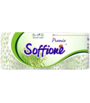 Զուգարանի թուղթ «Soffione» Fresh Lemongrass 3շ 8հատ