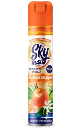 Air Freshner "Sky max" mandarin 300ml
