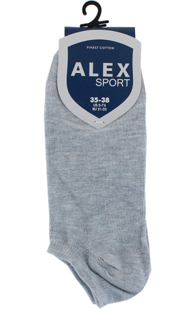 Носки "Alex' Sport Серый, 35-38  