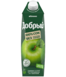 Հյութ «Դոբրիյ» խնձոր 1լ