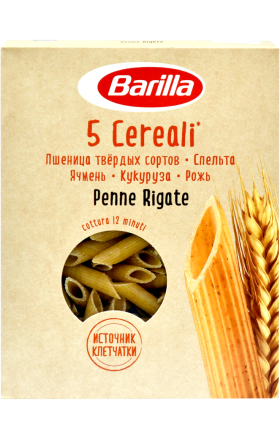 Pasta "Barilla" penne 5 cereals 450g
