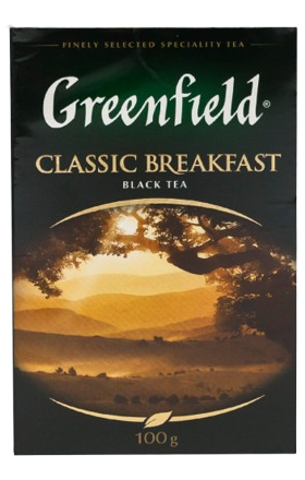 Թեյ սև «Greenfield» Classic Breakfast 100գ