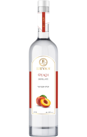 Водка фруктовая "Иджеван" персиковая 50% 0,5л